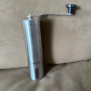 Portable coffee grinder (hand crank) great for travel-camping